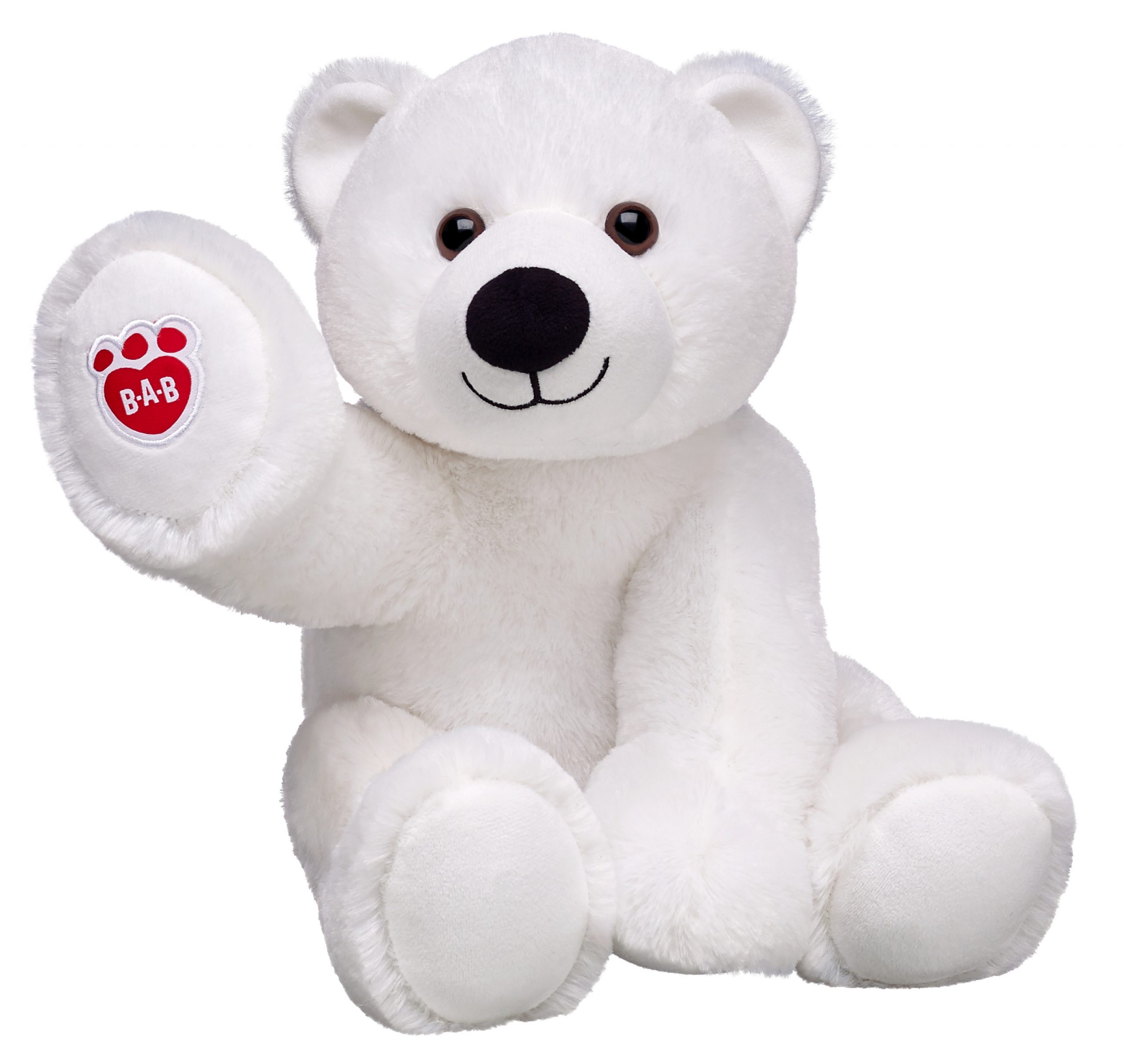 BUILD-A-BEAR Jääkarhu, 38 cm