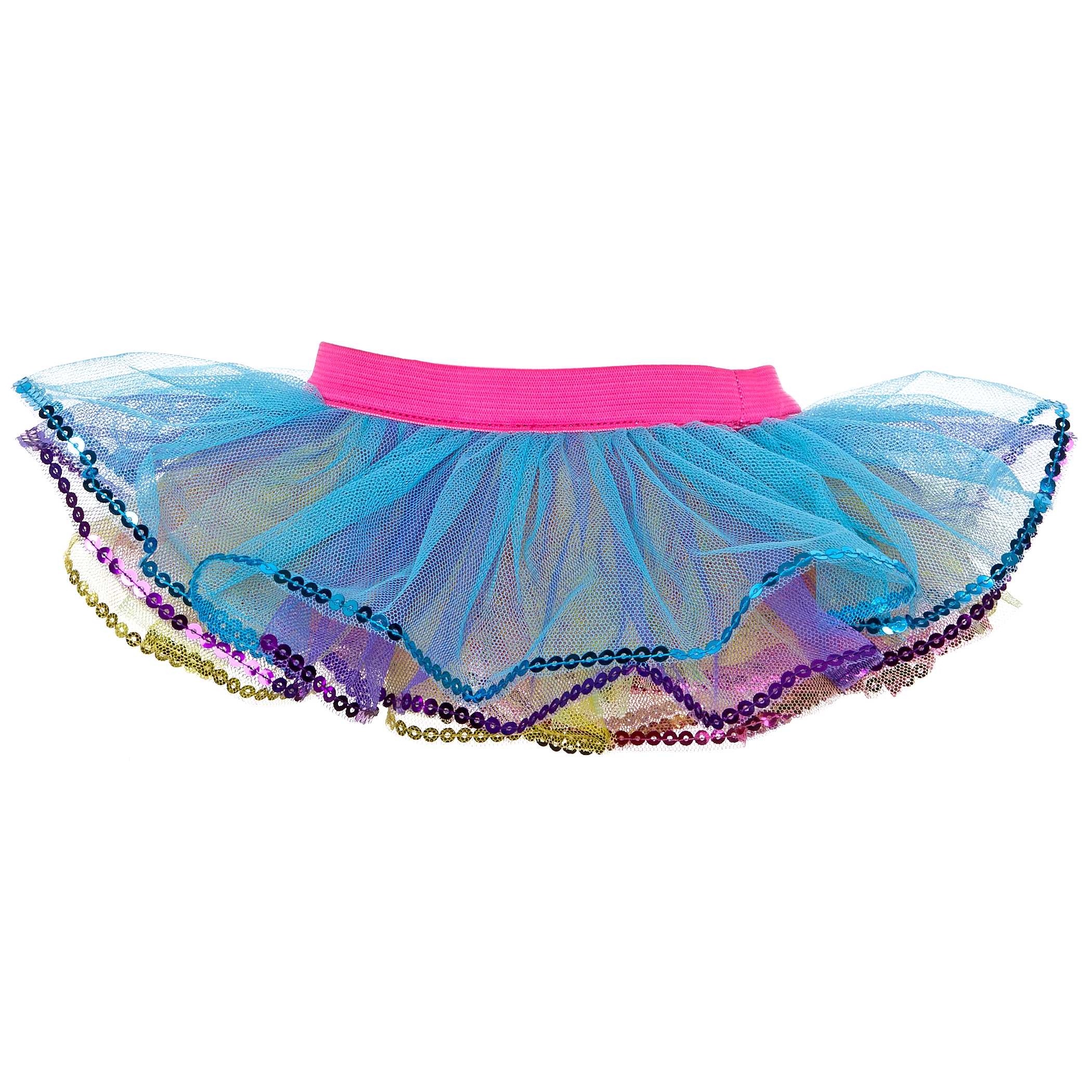 BUILD-A-BEAR Clothes tutu skirt rainbow