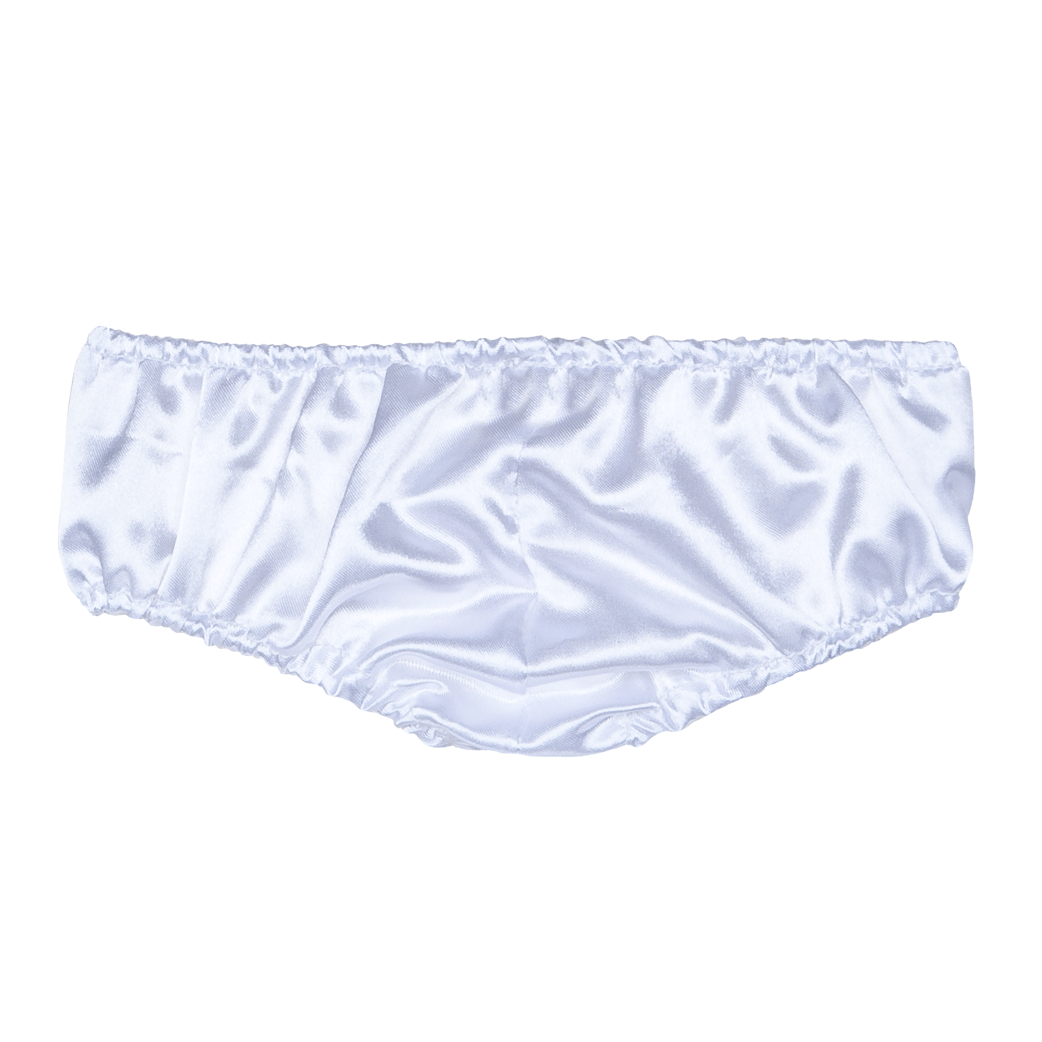 BUILD-A-BEAR clothes satin panty white