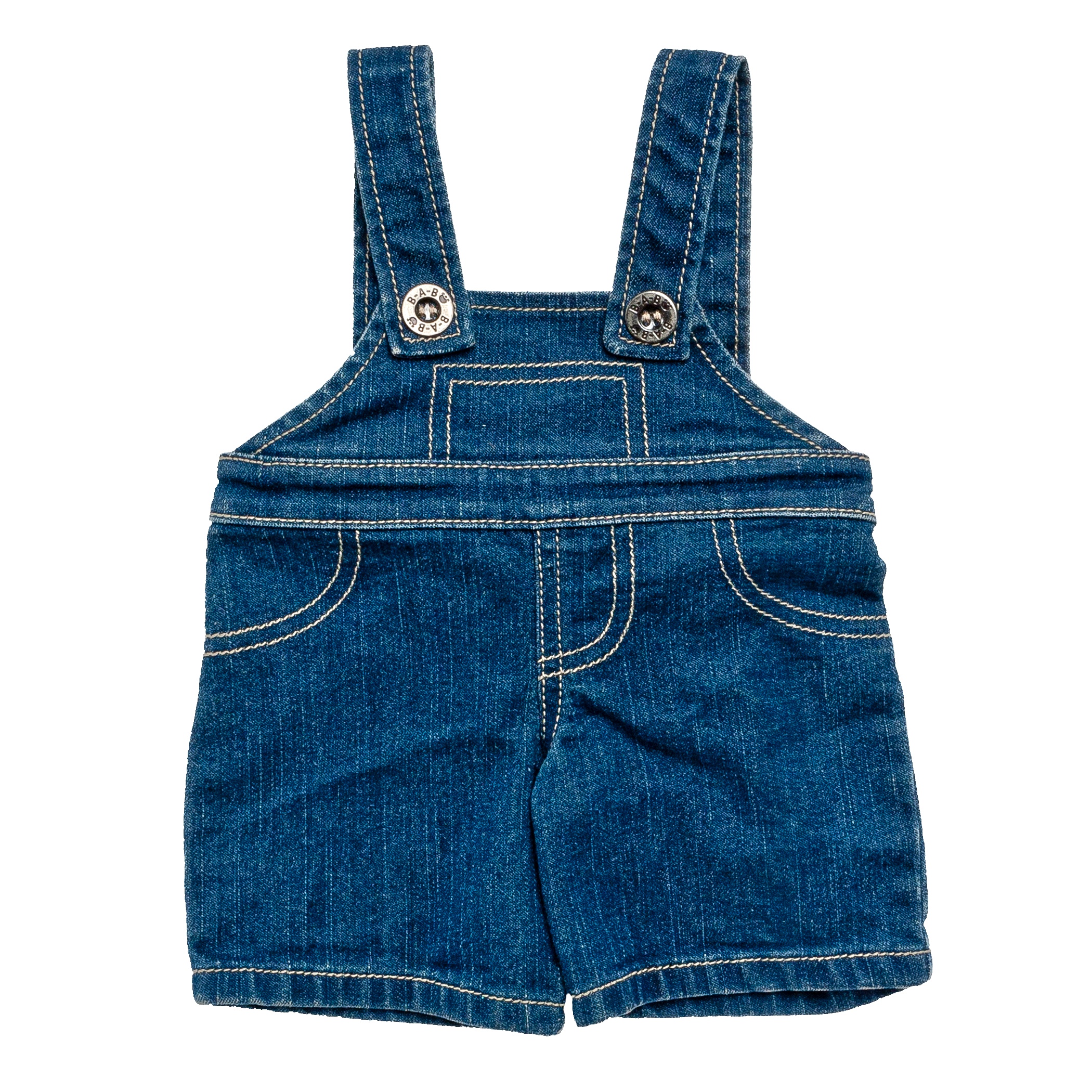 BUILD-A-BEAR clothes denim overalls