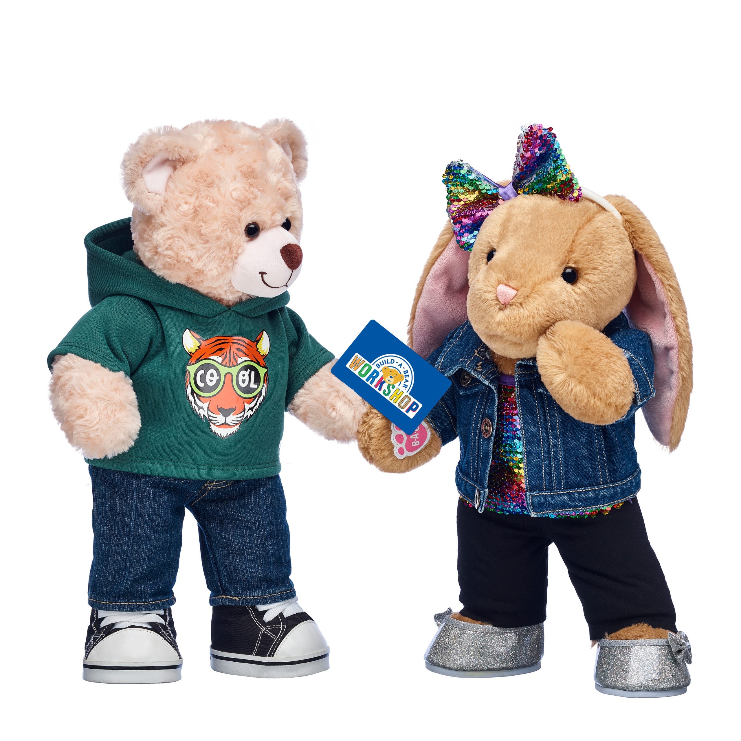 BUILD-A-BEAR clothes leggings black - Image 3