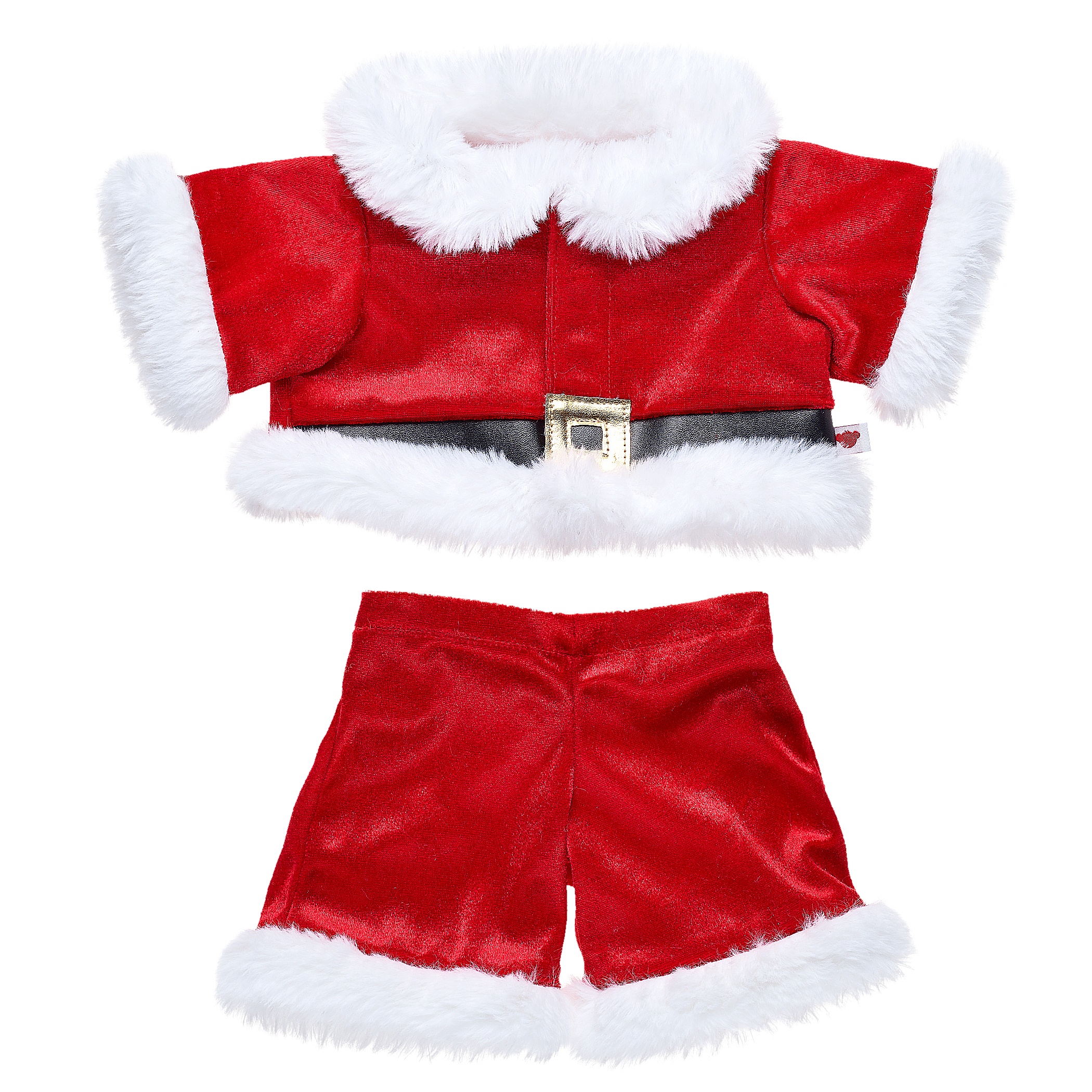 BUILD-A-BEAR HOLIDAY clothes Santa Claus set