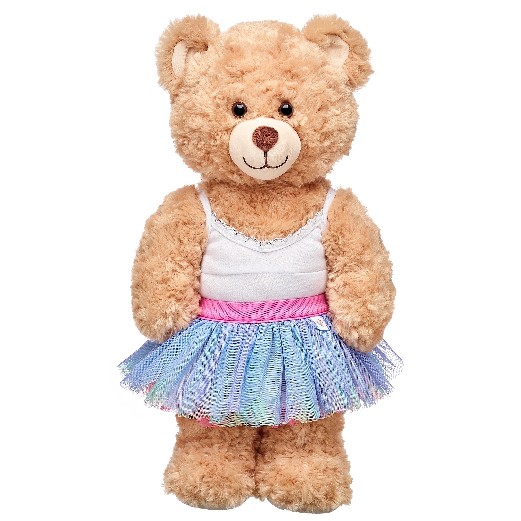 BUILD-A-BEAR FASHION clothes rainbow tutu skirt pastel - Image 2