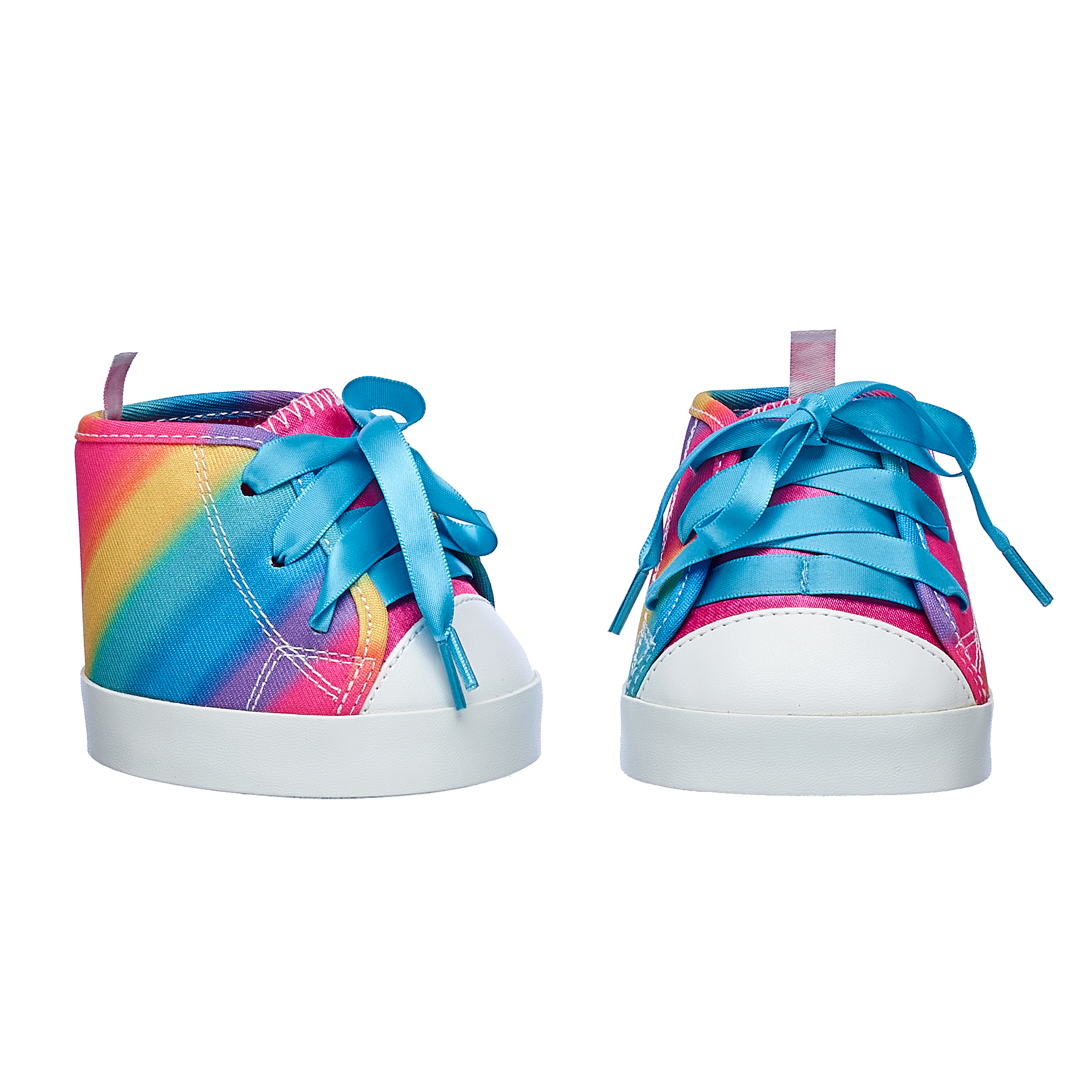 BUILD-A-BEAR RAINBOW shoes high-top