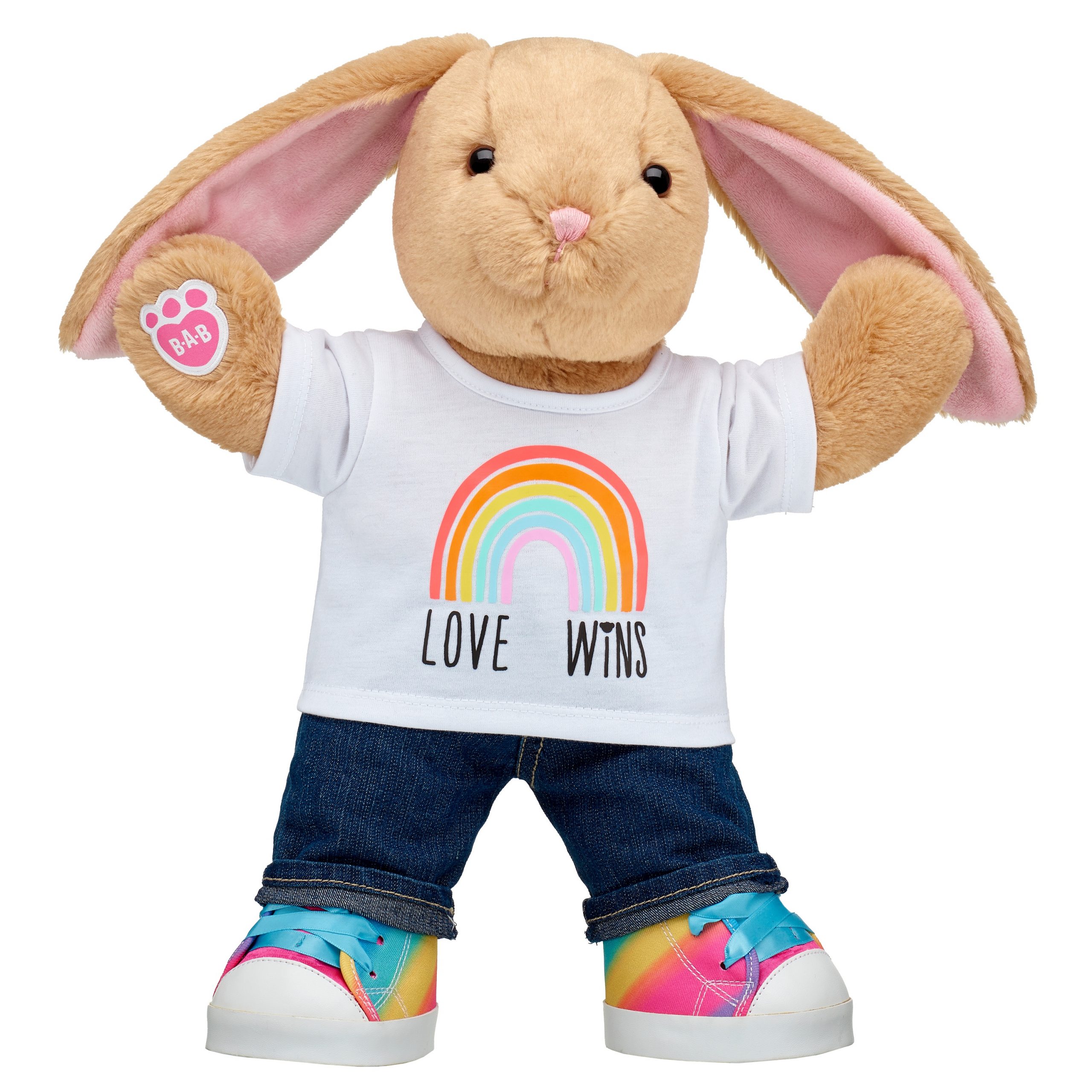 BUILD-A-BEAR RAINBOW shoes high-top - Image 2