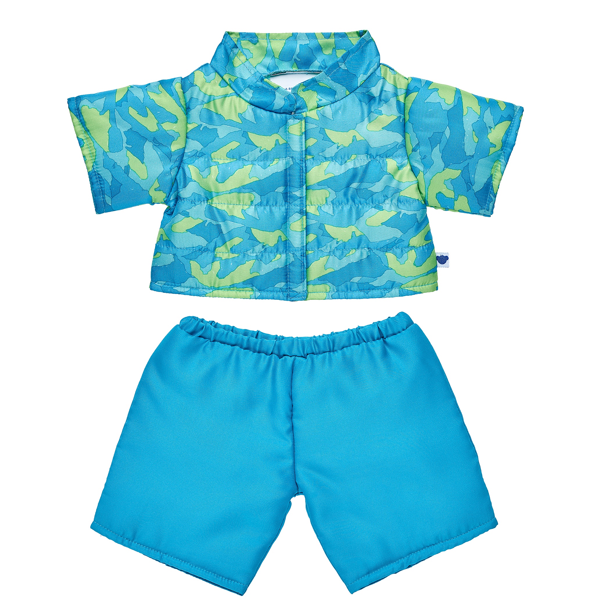 BUILD-A-BEAR Clothes camo print jacket snow suit set