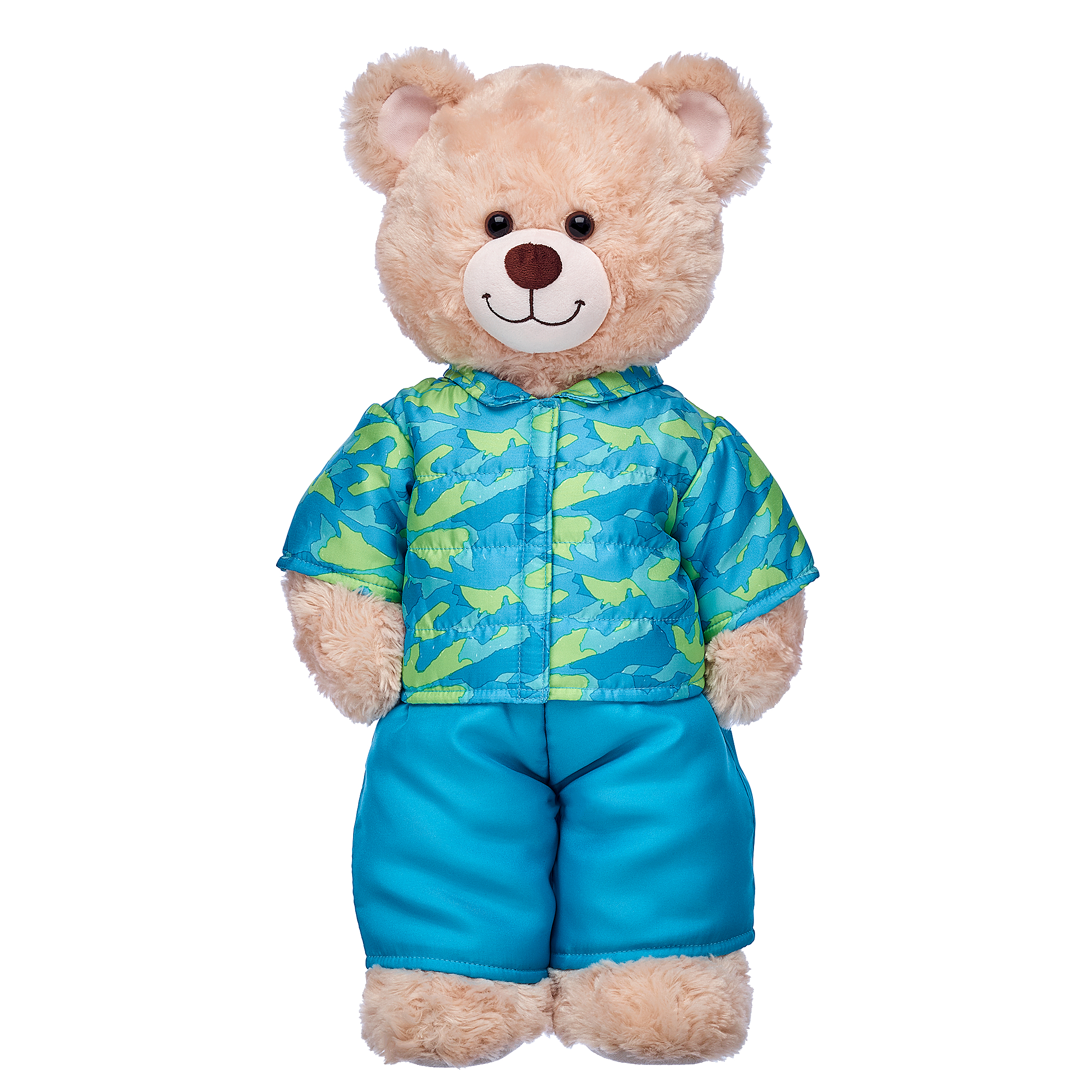 BUILD-A-BEAR Clothes camo print jacket snow suit set - Image 2