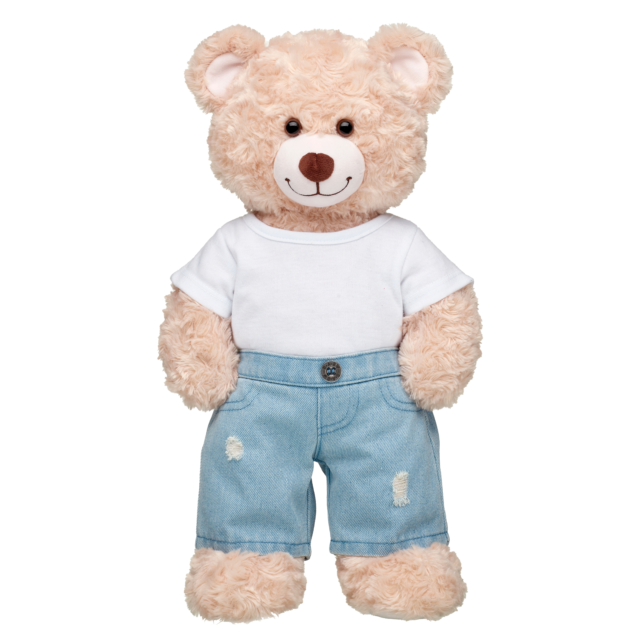 BUILD-A-BEAR clothes jeans light blue - Image 2