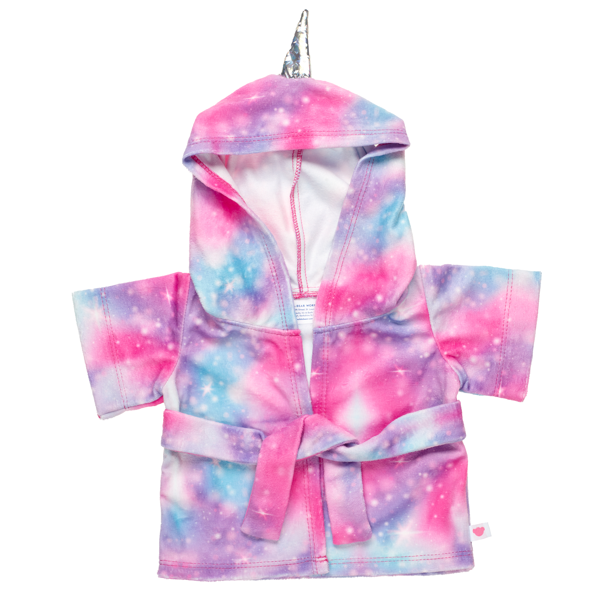BUILD-A-BEAR RAINBOW clothes unicorn robe