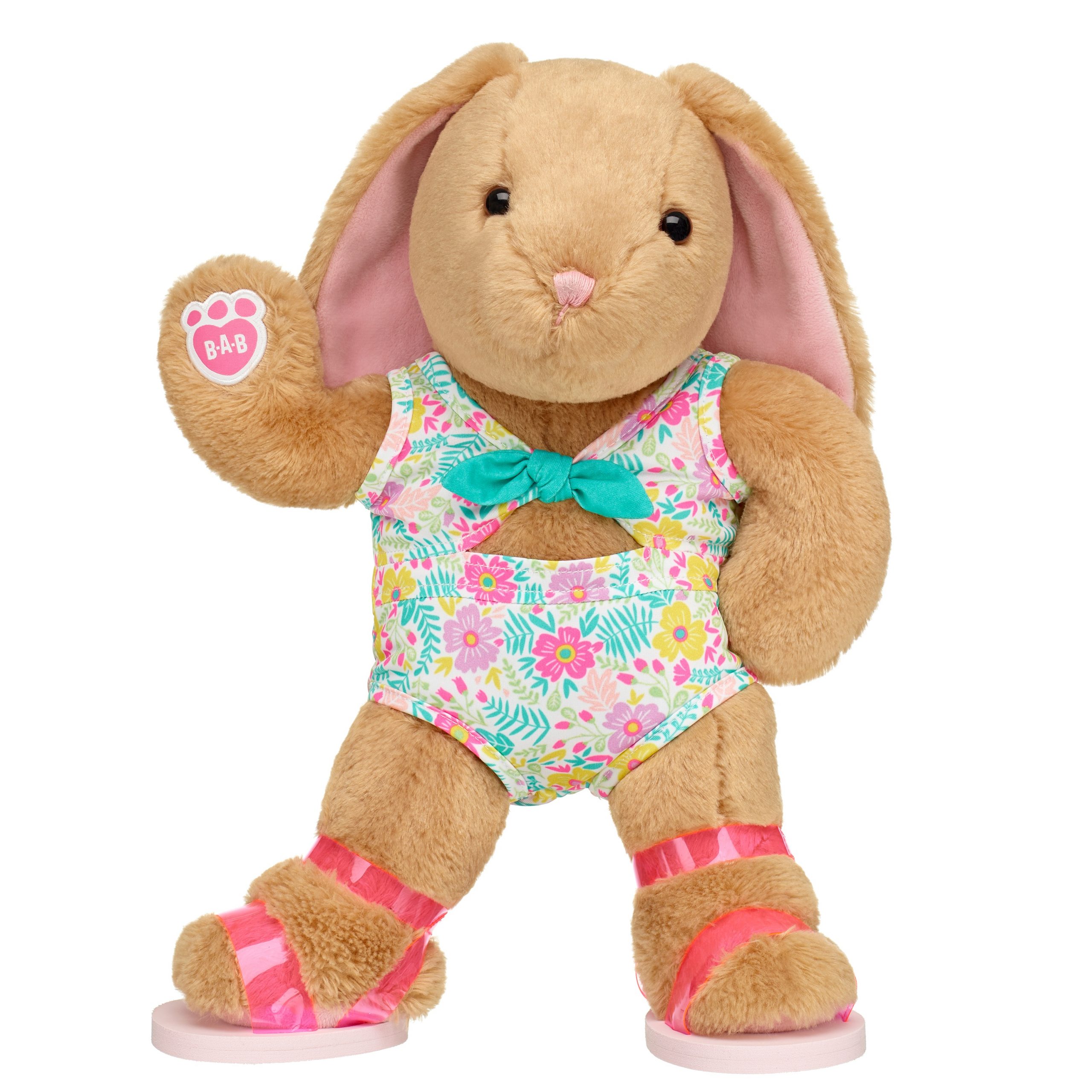 BUILD-A-BEAR Clothes floral swimsuit - Image 3