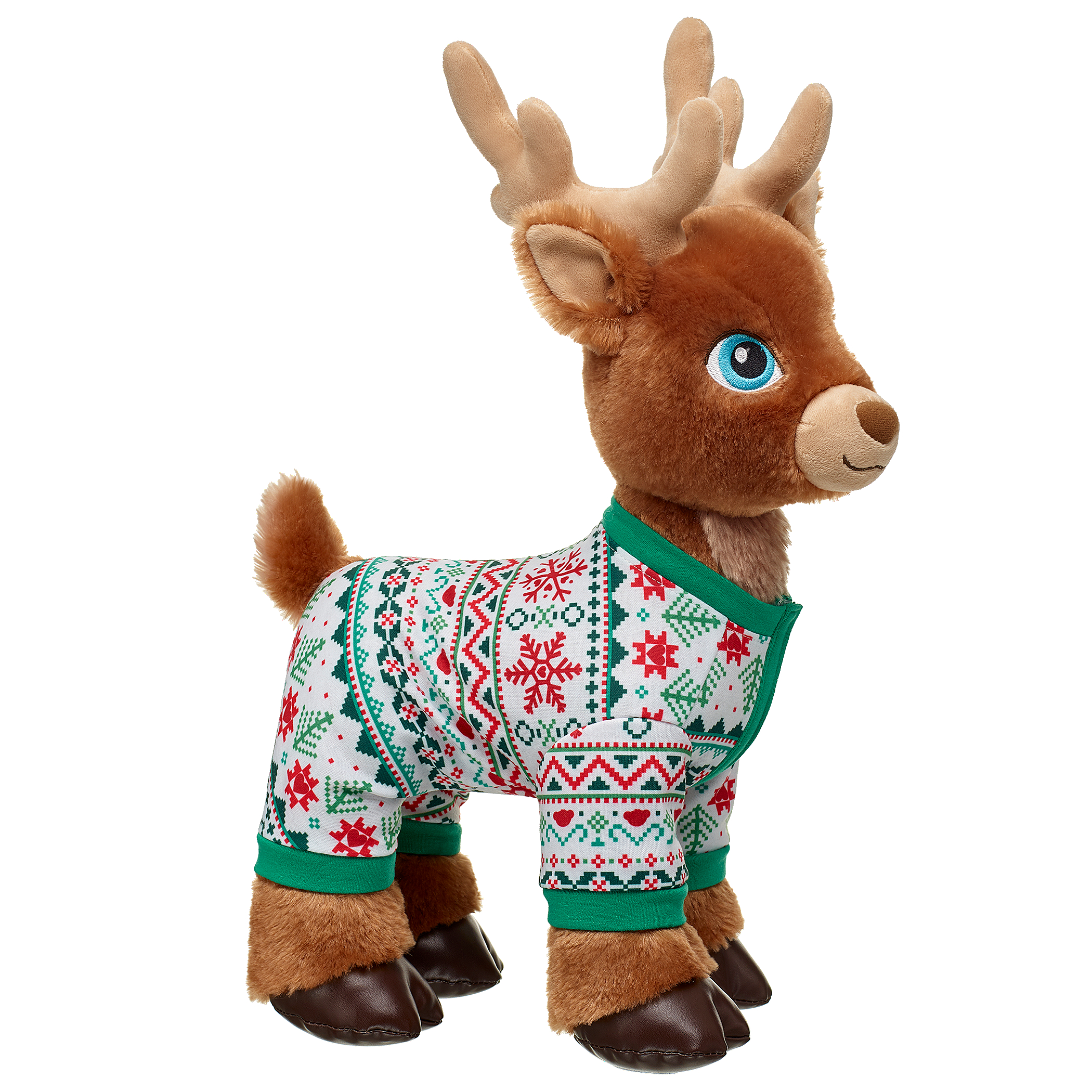 BUILD-A-BEAR MERRY MISSION clothes green reindeer sleeper - Image 2
