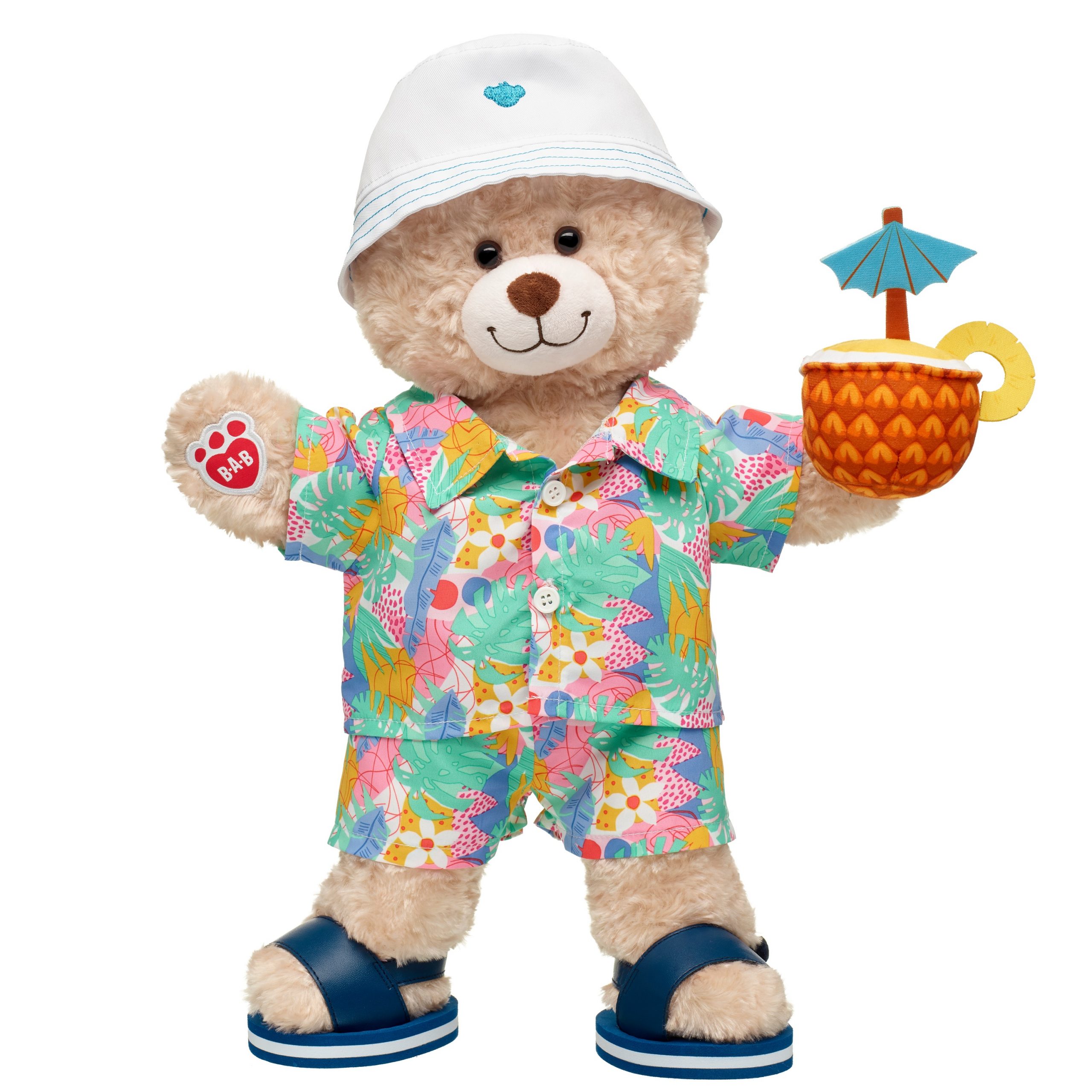 BUILD-A-BEAR Vaatteet t-paita tropiikki - Image 3
