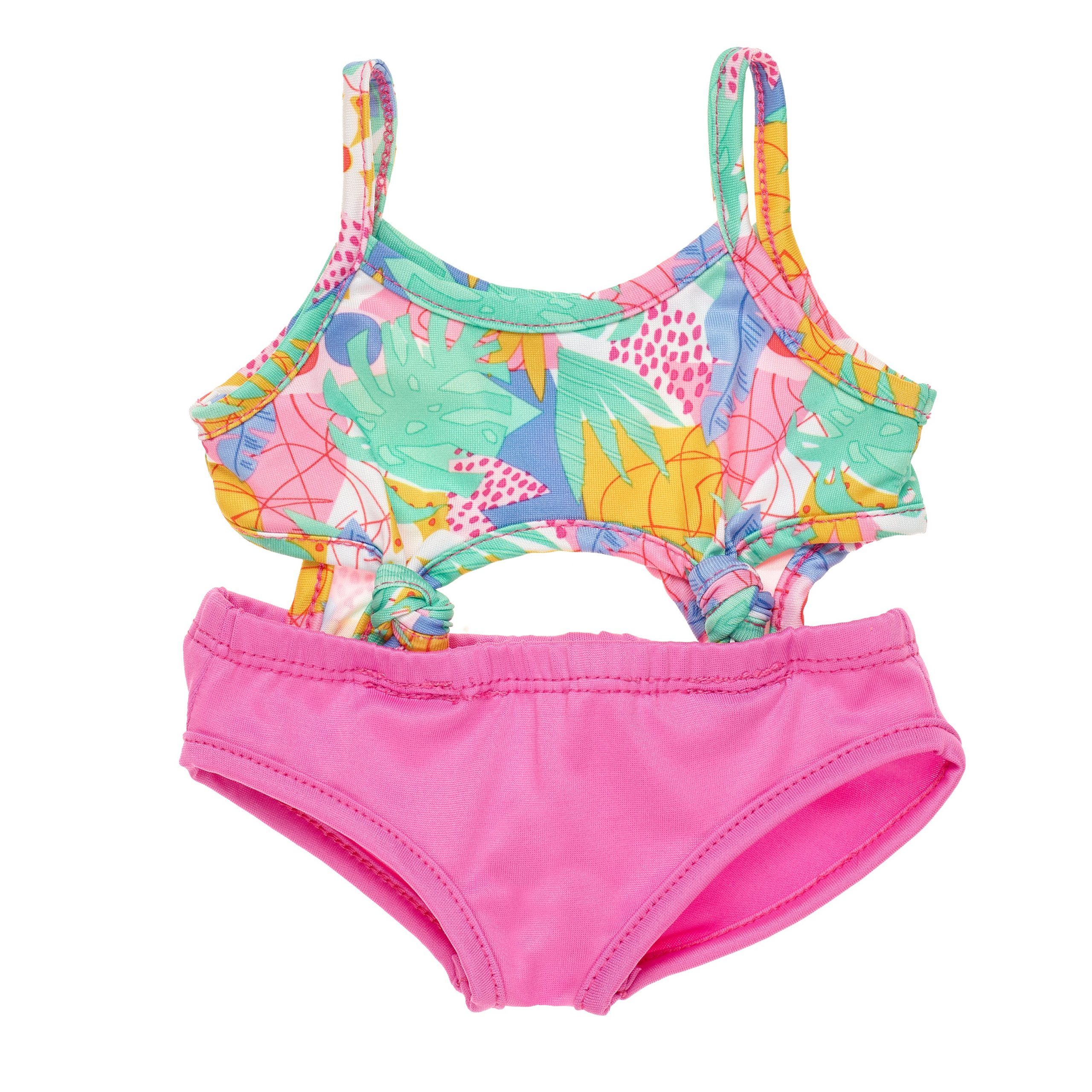 BUILD-A-BEAR Clothes floral printed swimsuit