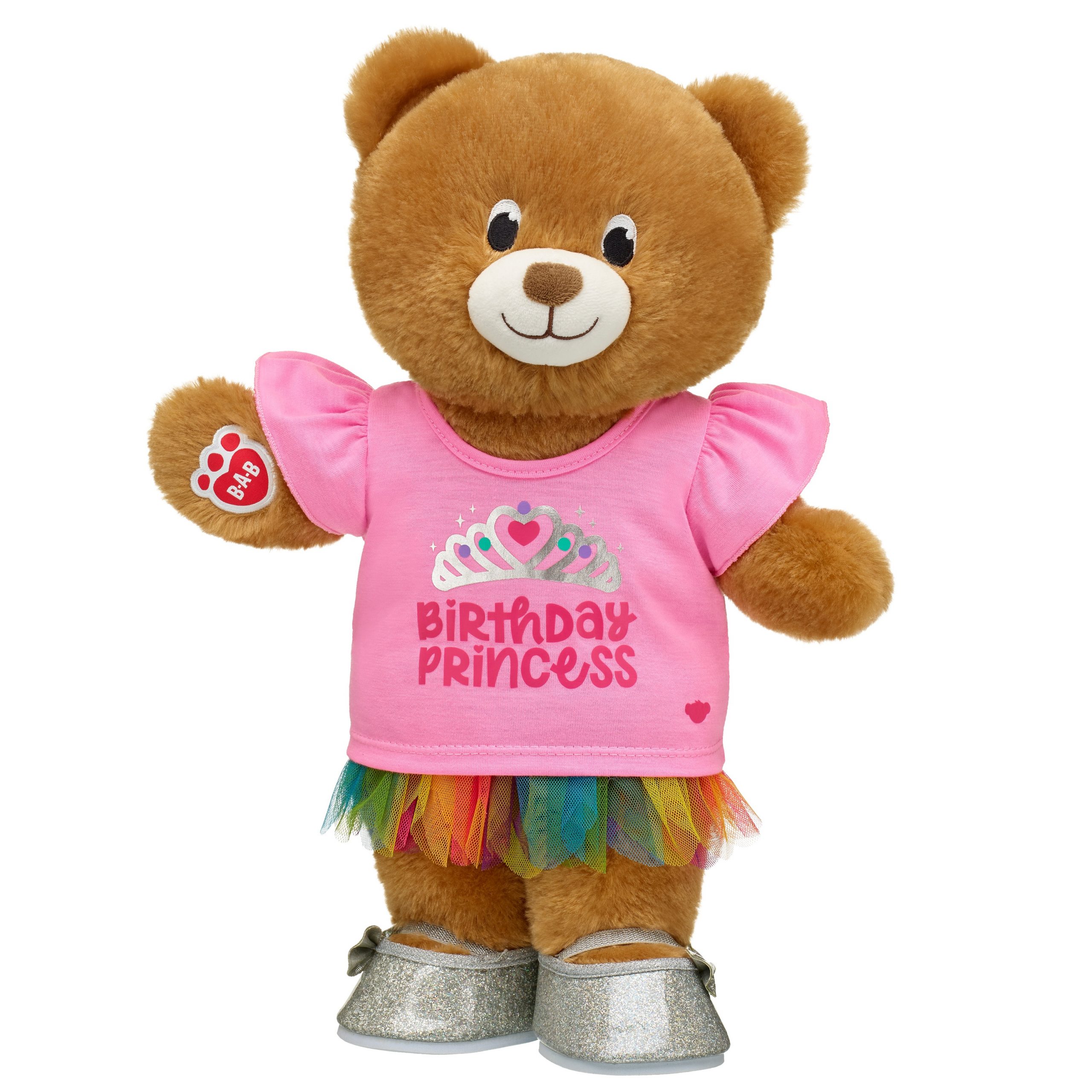 BUILD-A-BEAR RAINBOW Clothes gradiant tutu - Image 2