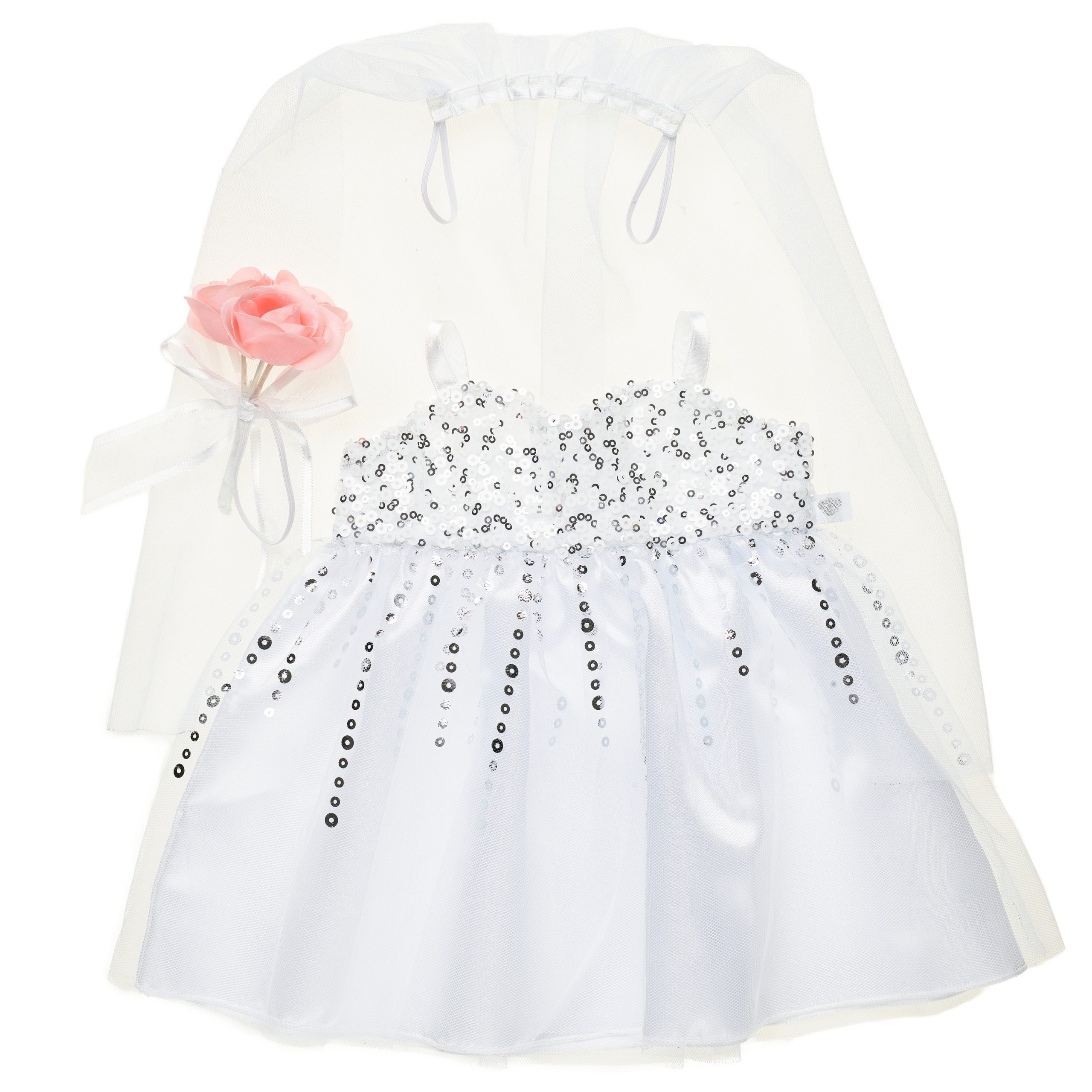 BUILD-A-BEAR clothes wedding dress