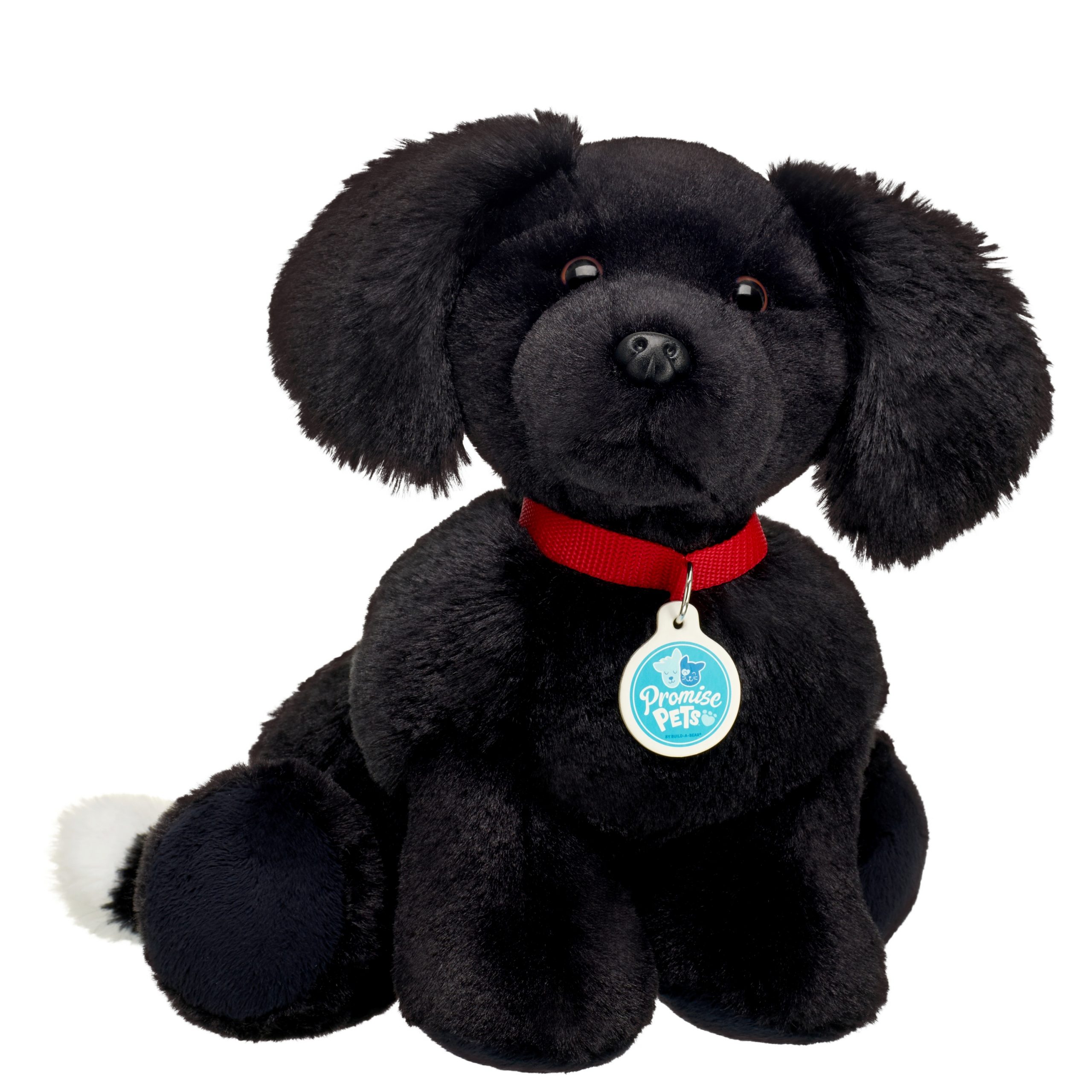 BUILD-A-BEAR PROMISE PETS plush toy black dog 30 cm - Image 2