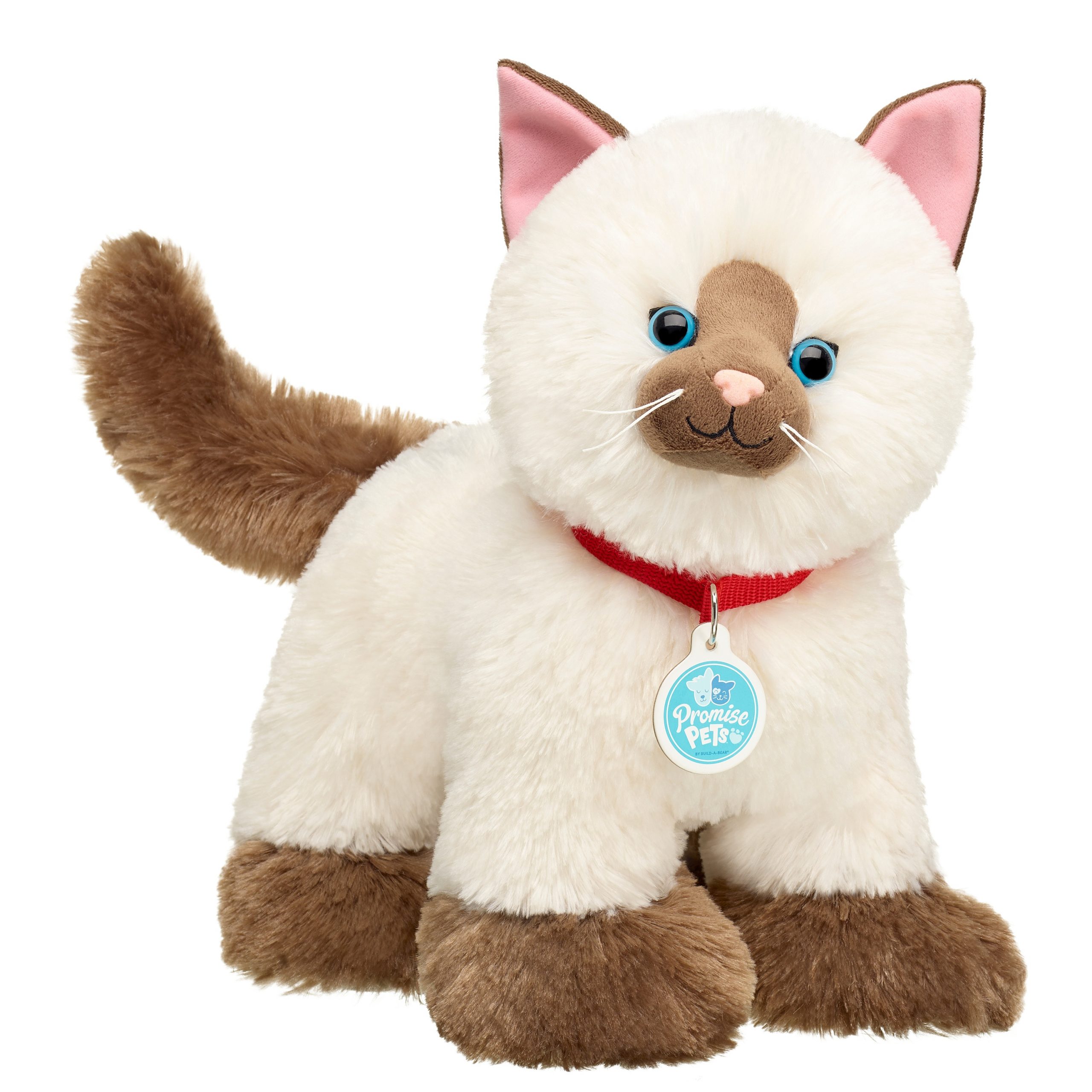 BUILD-A-BEAR PROMISE PETS plush toy Ragdoll kitten 28 cm