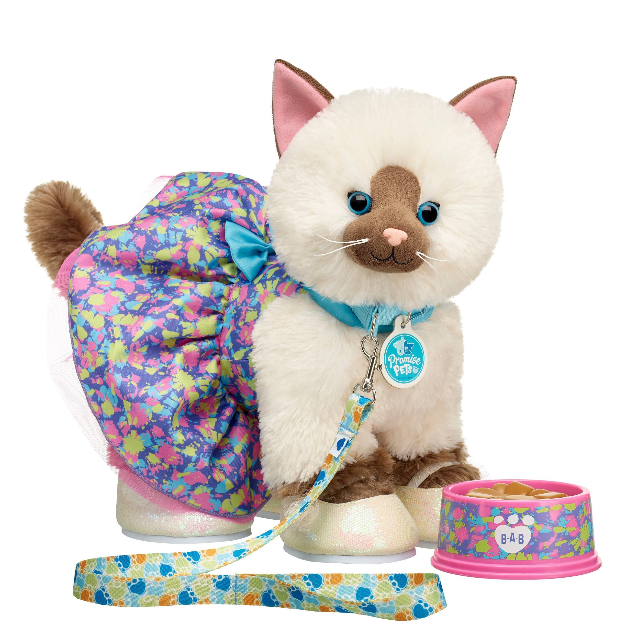 BUILD-A-BEAR PROMISE PETS plush toy Ragdoll kitten 28 cm - Image 5