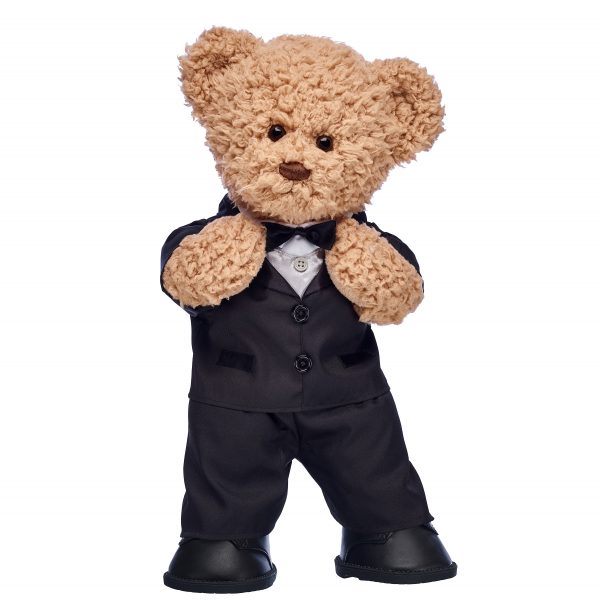BUILD-A-BEAR shoes combat boots black - Image 2