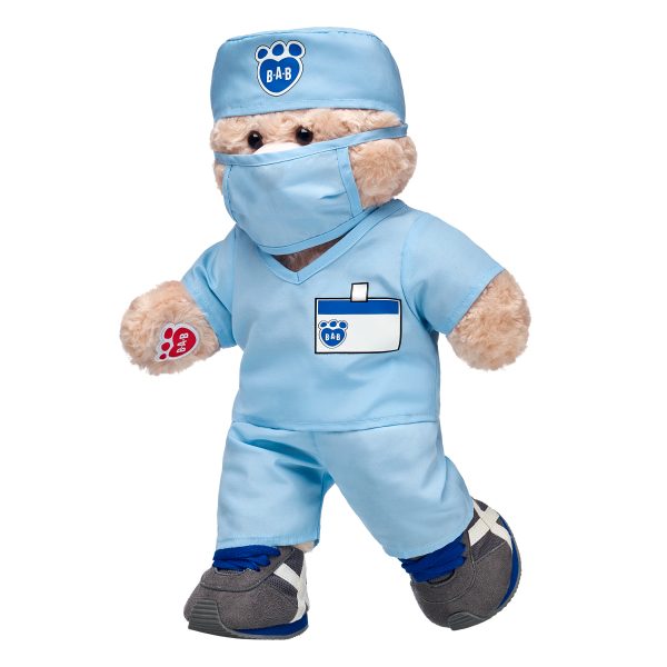 BUILD-A-BEAR OCCUPATION clothes doctor set blue - Image 2