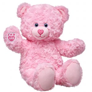 BUILD-A-BEAR plush toy pink cuddles bear 40 cm