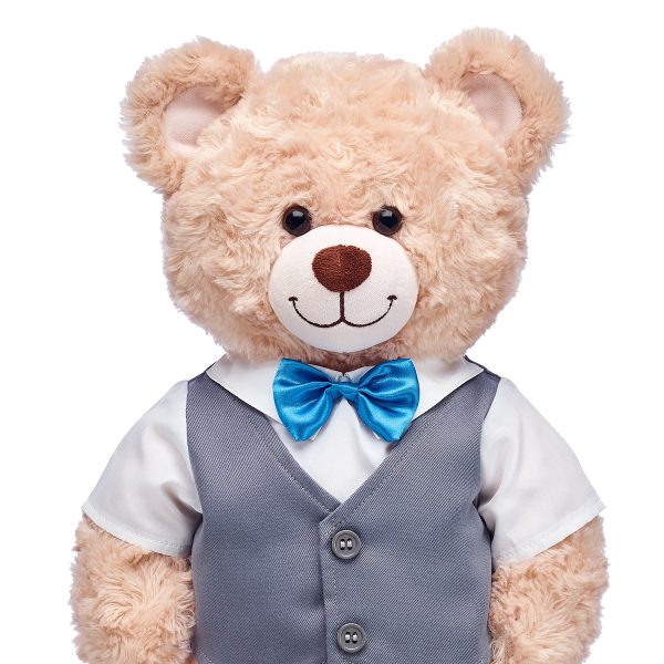 BUILD-A-BEAR Clothes vest with bow tie - Image 2