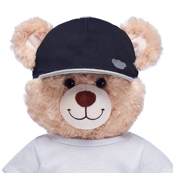 BUILD-A-BEAR Accessories black flat brim hat - Image 2