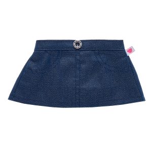 BUILD-A-BEAR clothes denim skirt sparkly