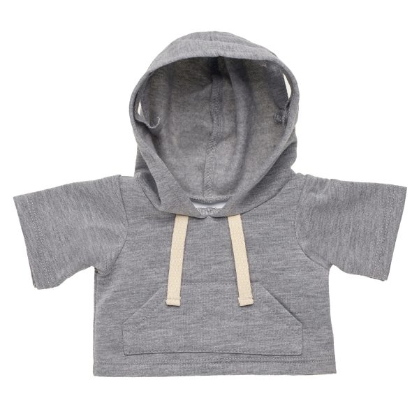 BUILD-A-BEAR Clothes grey hoodie