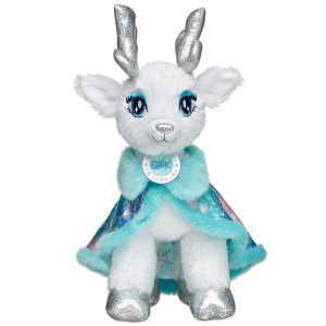 BUILD-A-BEAR MERRY MISSION blue snowflalke cape