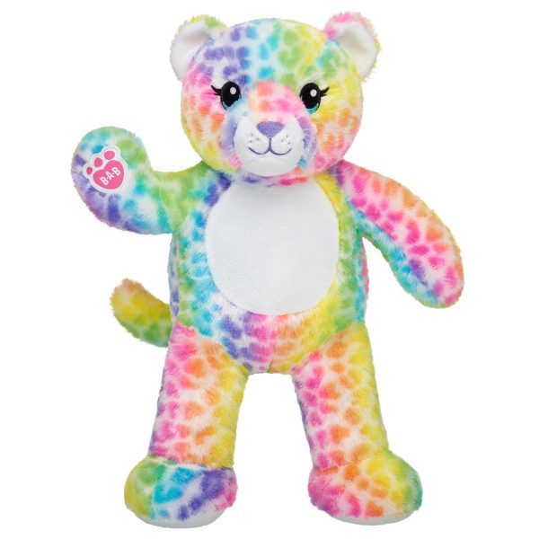 BUILD-A-BEAR RAINBOW Pehmogepardi, 40 cm - Image 2