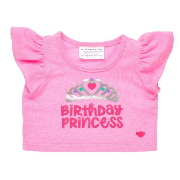 BUILD-A-BEAR BIRTHDAY Clothes princess T-shirt