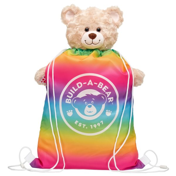 BUILD-A-BEAR RAINBOW bear carrier - Image 2