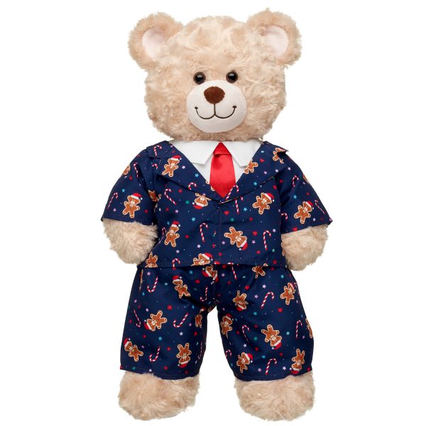 BUILD-A-BEAR HOLIDAY clothes gingerbread bear suit - Image 2