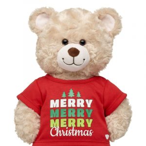 BUILD-A-BEAR HOLIDAY clothes Merry Christmas T-shirt