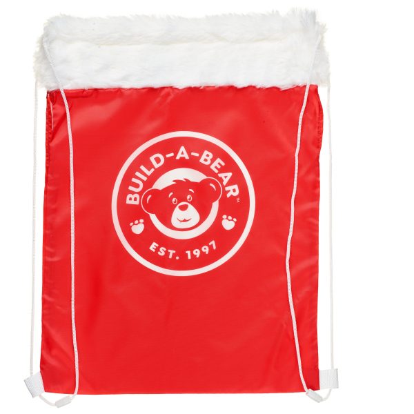 BUILD-A-BEAR HOLIDAY Santa bag bear carrier