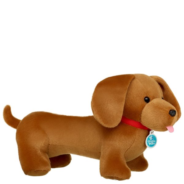 BUILD-A-BEAR PROMISPET plush toy brown dachshund 25 cm - Image 2