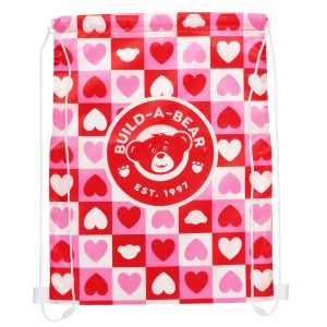 BUILD-A-BEAR Accessories heart print bear carrier