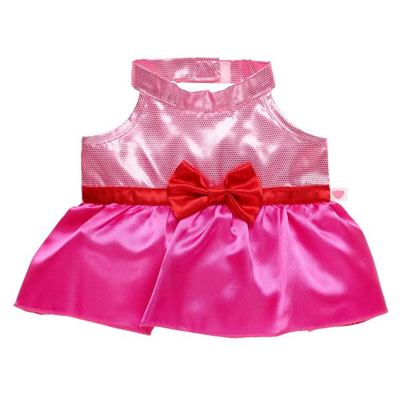 BUILD-A-BEAR Clothes pink dress