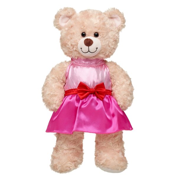 BUILD-A-BEAR Clothes pink dress - Image 2