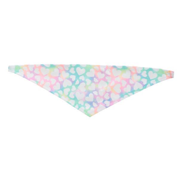 BUILD-A-BEAR Accessories tie dye hearts bandana