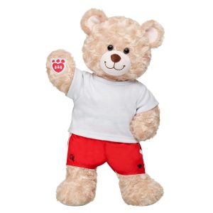 BUILD-A-BEAR T-paita, valkoinen