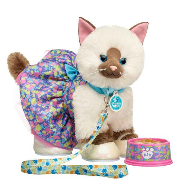 BUILD-A-BEAR PROMISE PETS plush toy Ragdoll kitten 28 cm - Image 5