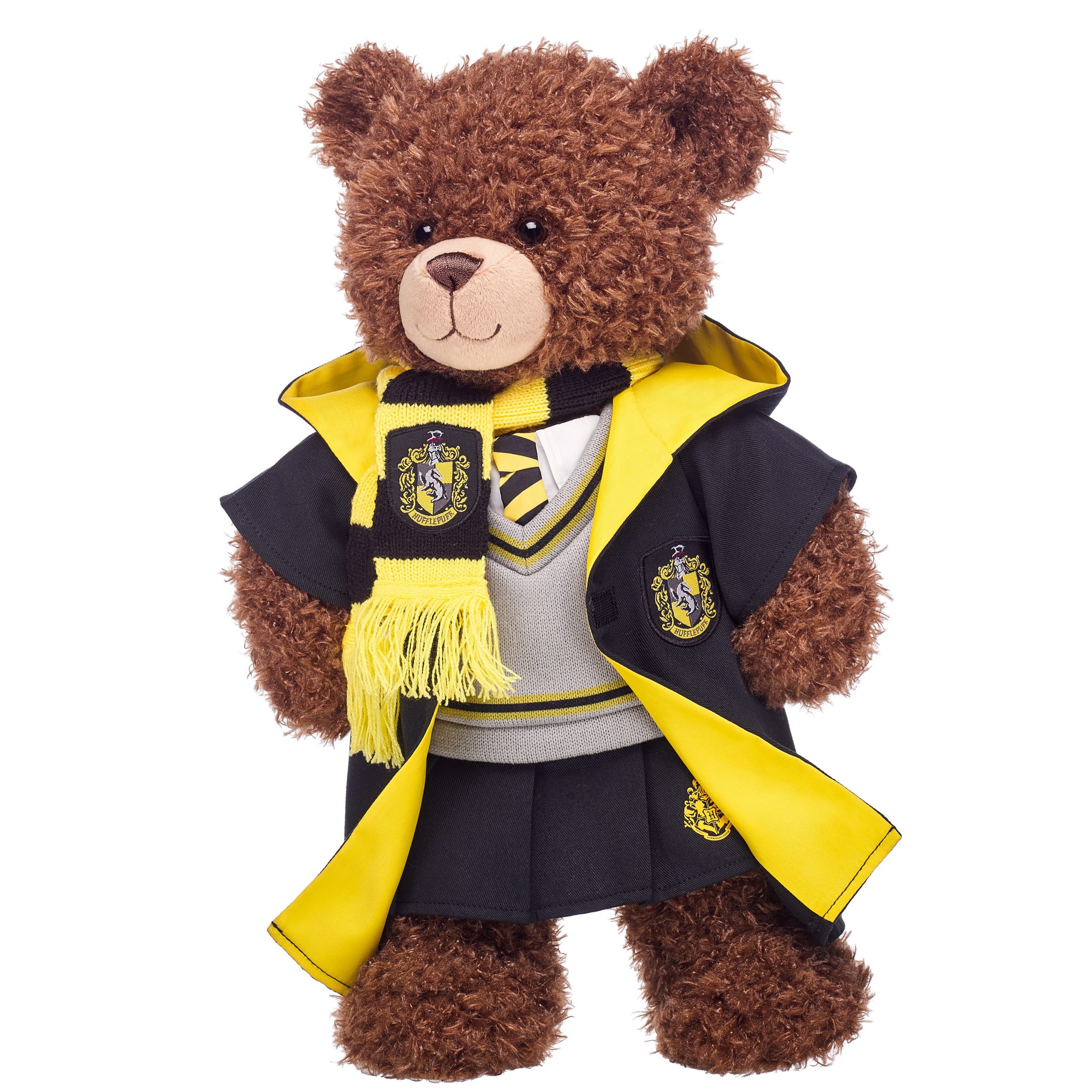 BUILD-A-BEAR HARRY POTTER Clothes Hufflepuff robe set - Image 4