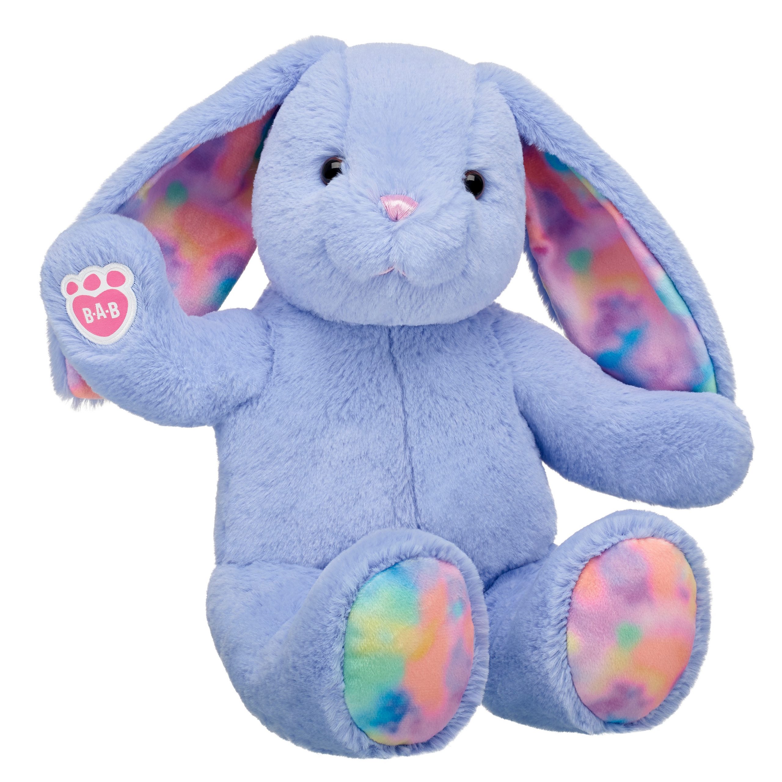 BUILD-A-BEAR plush toy Tie Dye Pawlette 38 cm
