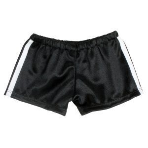 BUILD-A-BEAR Clothes black athletic shorts