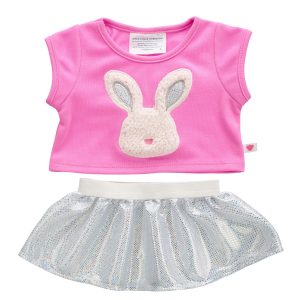 BUILD-A-BEAR Clothes bunny skirt set