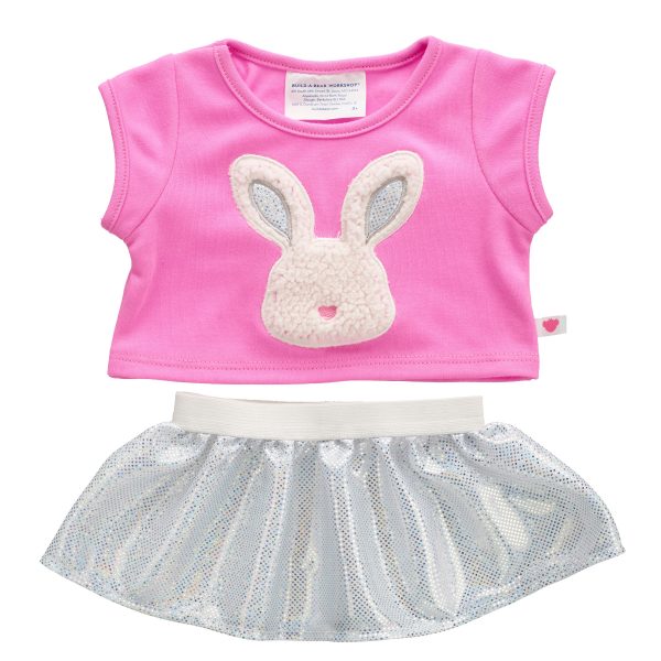 BUILD-A-BEAR Clothes bunny skirt set