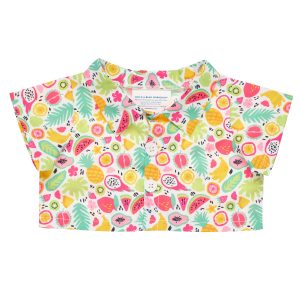 BUILD-A-BEAR Clothes fruit print button down
