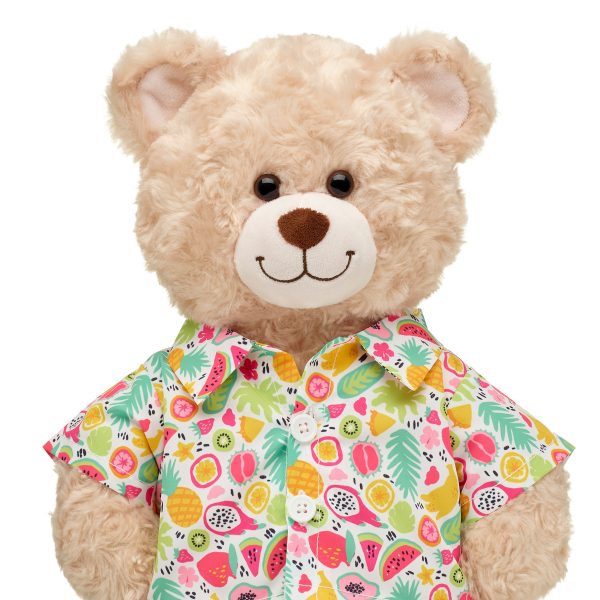 BUILD-A-BEAR Clothes fruit print button down - Image 2